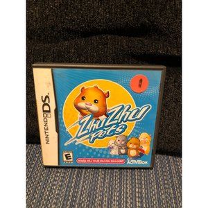 Zhu Zhu Pets (Nintendo DS 2010) Video Game COMPLETE!
